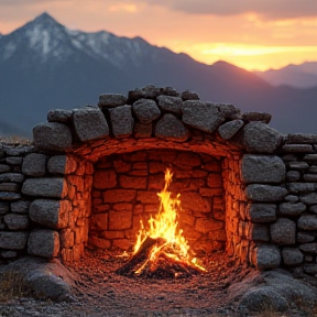 Stone fire