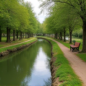 Wandern am Kanal