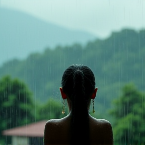 "Tetesan Hujan di Ambon" (Tears of Rain in Ambon)