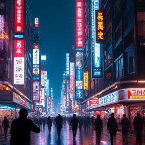 Neon Dreams in Tokyo