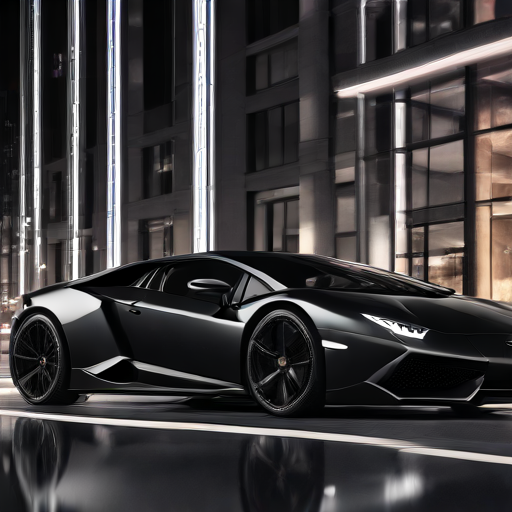 Lamborghini nera