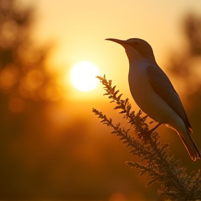 L'oiseau du matin