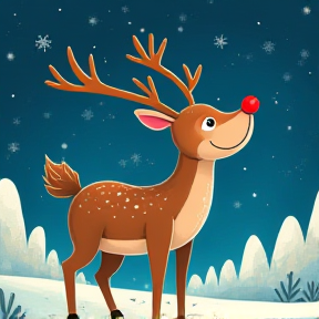 Maurice the Red-Nosed Reindeer