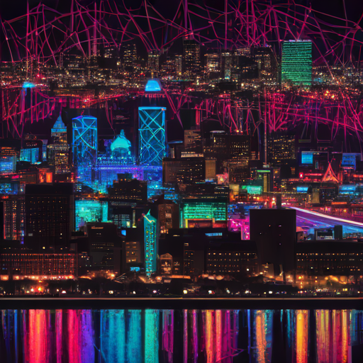 Montreal's shimmering lights