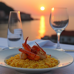 Risoto de carangueijo