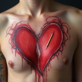 With an open heart(Tattoos)