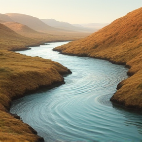 Como agua del río