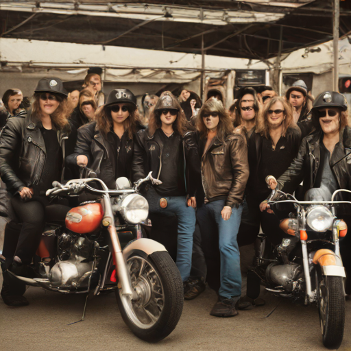 The Good Bikers and Vaners 