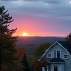 a Connecticut sky ( egg brains)