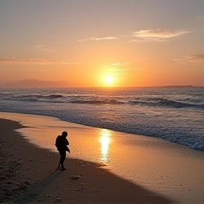 Pantai, laut, dan dirimu