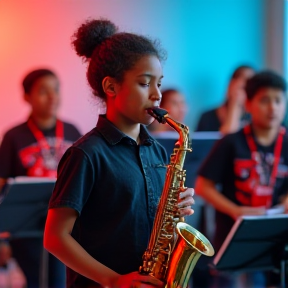 Saxophones at Dawn