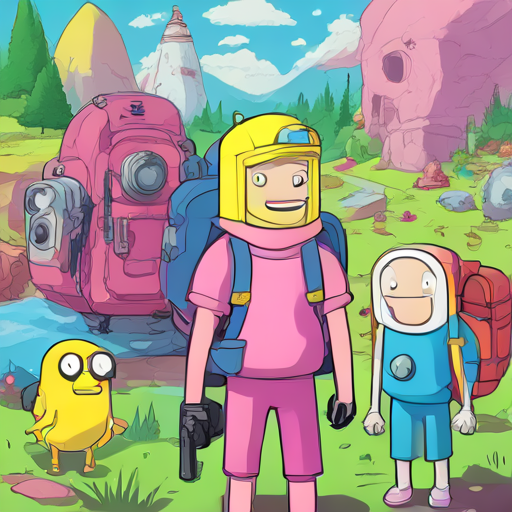 Happy Adventure Time kids song