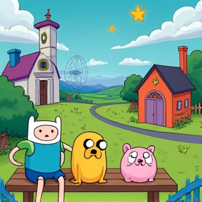 Happy Adventure Time kids song