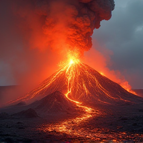 Natanaël et le volcan