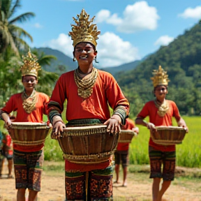 Wayah Sore Pinggir Sawah