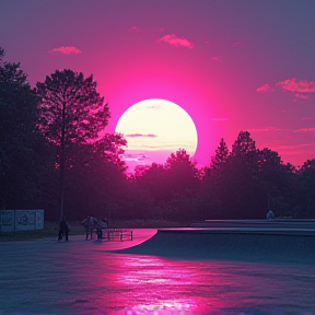 Empty Skate Parks