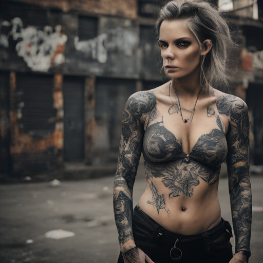 tattooed hottie