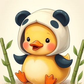 Little Panda Duckling