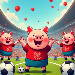 Christopher the Gooner pig