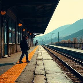 Lonely Tracks in the Highlands