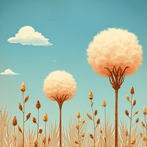 dandelions