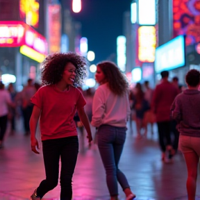 Dancin' on the Sidewalk