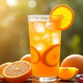 Orangensaft und Simons