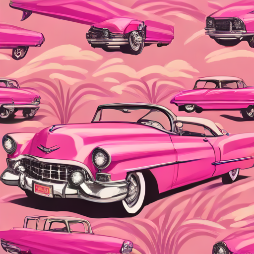 Country Mama Pink Cadillac