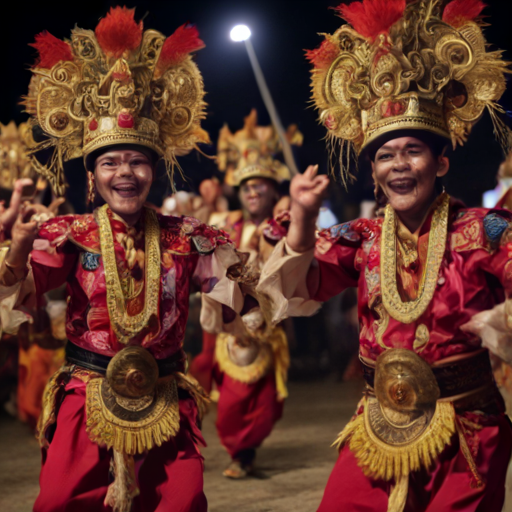 Baronggeng di malam pesta