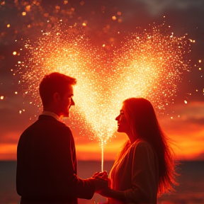 Feuerwerk der Liebe