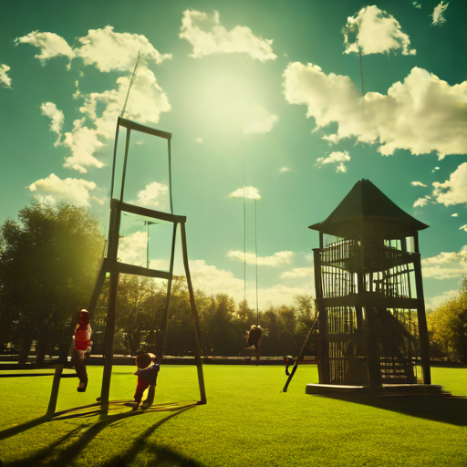 L'aire de enfant au carillon