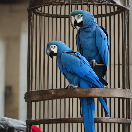 A Liberdade da Ararinha Azul