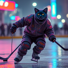 Cats in the Rink