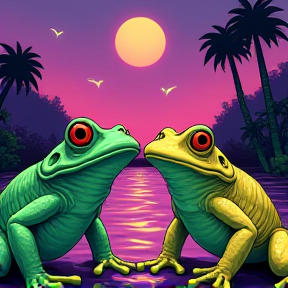 Frogs in the Disco