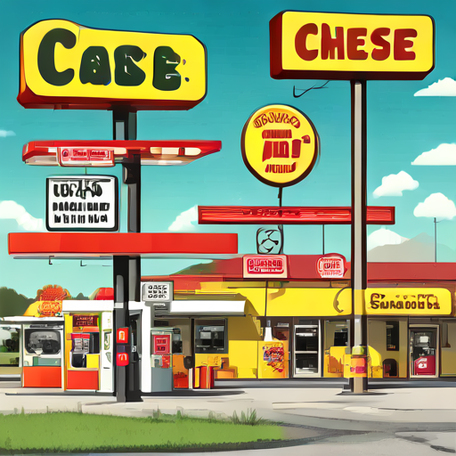 Is It Cheese Or Is It A Service Station?