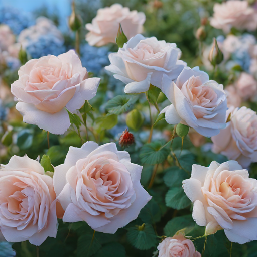 Flowers in the Morning