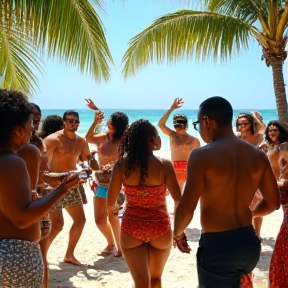 Catherine décolle pour la Guadeloupe