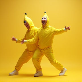 The Guy Dancing With Bananas