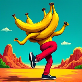 The Guy Dancing With Bananas