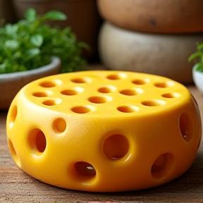 Cheese with Holes