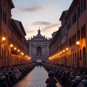 TRAMONTO A ROMA