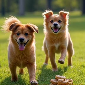 Treats for Whiskey and Rylie