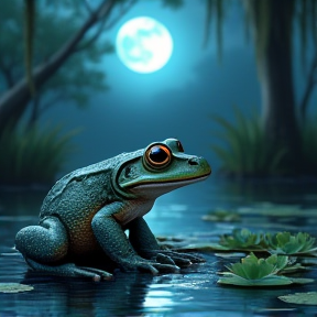 Midnight Frog's Serenade