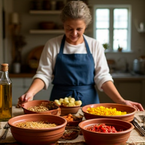 Maria in the Kitchen