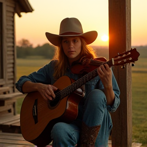 A Bottle and an Old Guitar