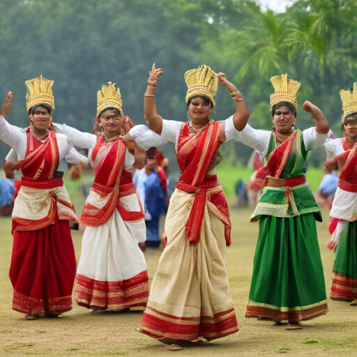 Bihu Bonfire