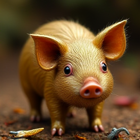 Goldenes Schwein