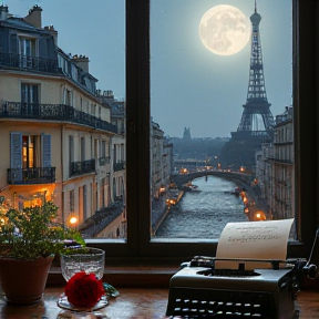 Love Paris Rain Slow