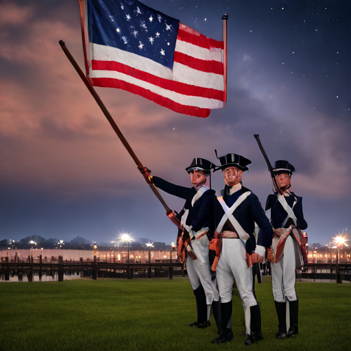 Old Glory Stands