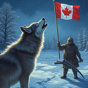 Canadian Resistance Defiant Celtic Folk Metal Rap Anthem of the Canadian Winter Wolves Rebels Aggres